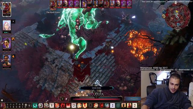 Divinity: Original Sin 2 - Tactician mode - Undead Black Ring Destroyer - Boss Fight - Vanilla смотреть онлайн