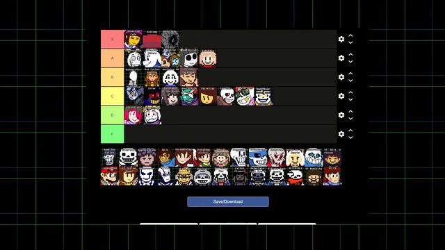 [Undertale AU Tier List Livestream] смотреть онлайн