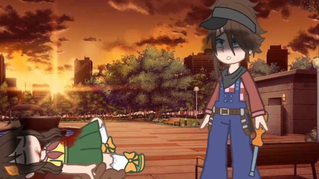 Короче меме. Gacha club. Да это бред, я знаю. смотреть онлайн