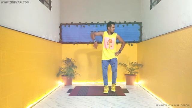 45min Online Virtual Zumba Fitness Full Class by Zin Pyari смотреть онлайн