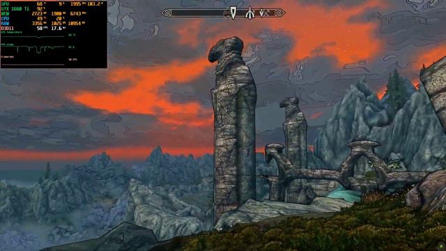 The Elder Scrolls V Anniversary Edition💥 MOD Графика в стиле Borderlands😂 FPS ??? GTX 1660 Ti смотреть онлайн
