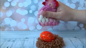 Пасхальная курочка крючком. Crochet easter chicken