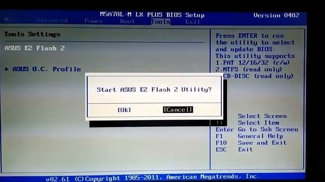 ACTUALIZAR la BIOS - ASUS M5A78L смотреть онлайн