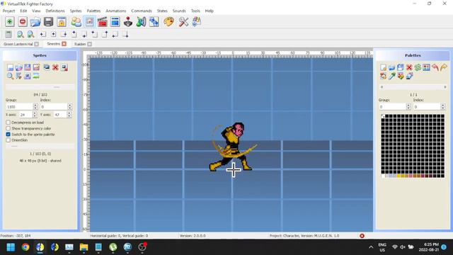 Mugen JUS WIPs - Sinestro, Green Lantern (Hal), and Raiden (Mortal Kombat) смотреть онлайн