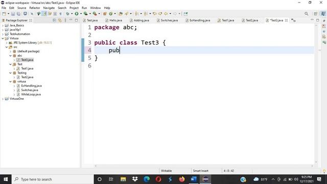 Java Package Statements смотреть онлайн