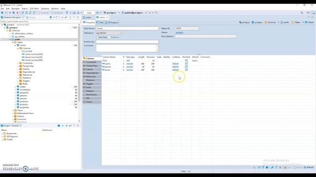 Скринкаст. Интерфейс DBeaver 22.2