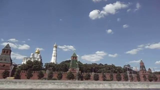 Кремль, прогулка по Москве-реке смотреть онлайн