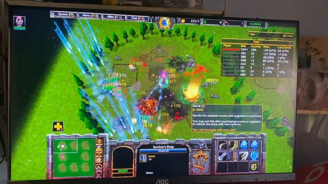 20 mins in warcraft 3 tower survivors 1.25.9.2 смотреть онлайн