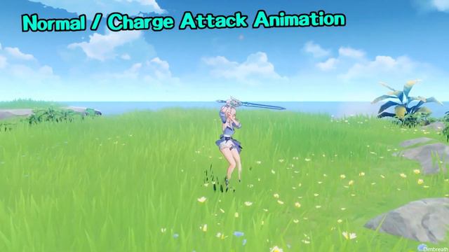 Jean Summer Skin/Outfit Quick Preview - Genshin Impact смотреть онлайн