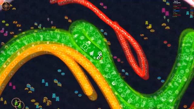 Wormate io Fight of the Biggest Worms! смотреть онлайн