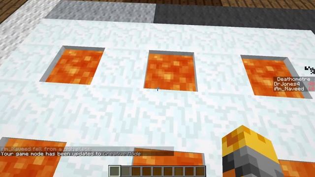 Minecraft LAVA RUN MOD / RUN FROM THE VOLCANO LAVA!! Minecraft смотреть онлайн