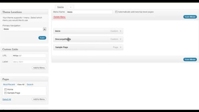 WordPress - Como Usar O Crear Menu Y SubMenu смотреть онлайн