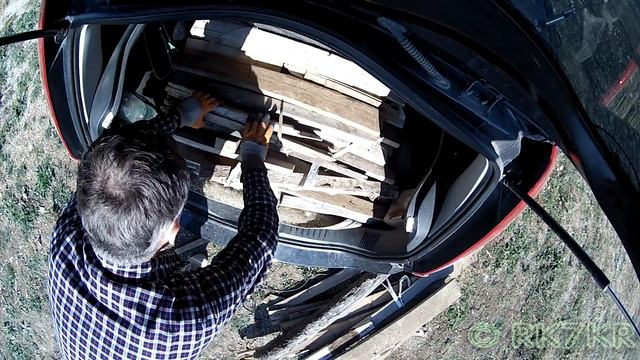 Заготовка ДРОВ -- ЭЛЕКТРОЛОБЗИКОМ смотреть онлайн