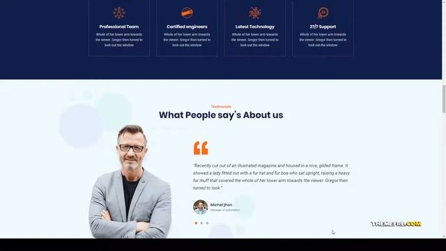 Dustech - Industry and Factory WordPress Theme manufacture clean Iwasa смотреть онлайн