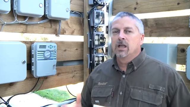 Автополив Hunter - установка и настройка датчика Solar Sync на контроллере X Core, X Core Solar Syn смотреть онлайн