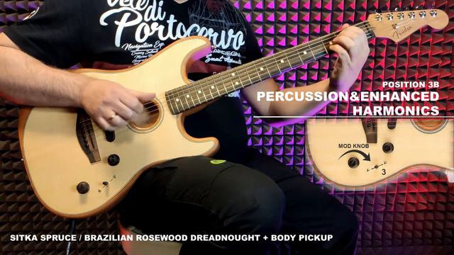 Fender American Acoustasonic Stratocaster EB NAT | MusicStore Poznań смотреть онлайн