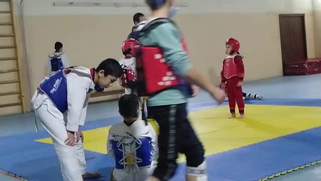 Таэквондо ВТ. МАТОНАТ клуби. Тренировка жараёни! смотреть онлайн