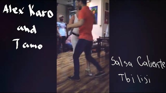 Alex Karo & Tamo- Kizomba fusion- Salsa Caliente Tbilisi смотреть онлайн