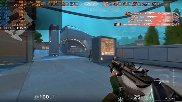 1050-Ti + Ryzen 5 5500 Valorant Benchmark Test On Different Settings/Resolutions смотреть онлайн