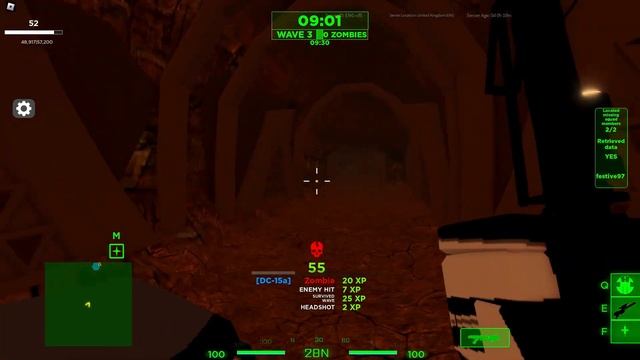 Completing catacombs with starter gear | Roblox Clone War Enrage смотреть онлайн