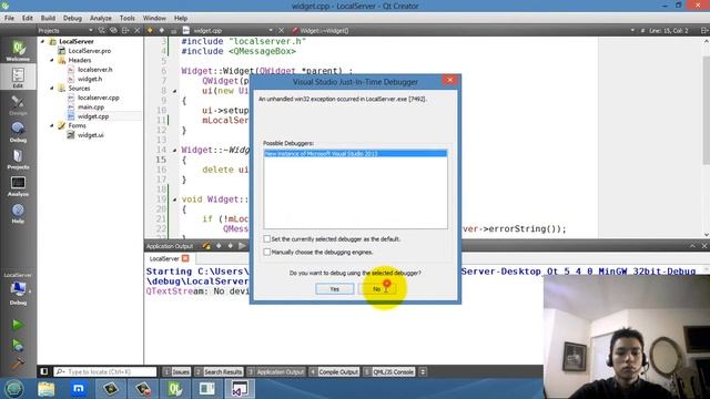 Tutorial Qt Creator - QLocalSocket & QLocalServer смотреть онлайн
