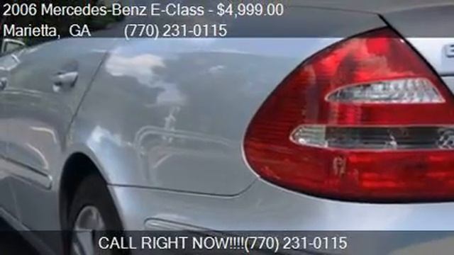 2006 Mercedes-Benz E-Class E 350 4dr Sedan for sale in Marie смотреть онлайн