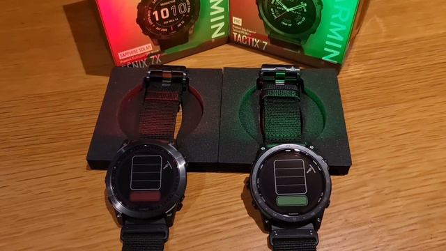 Garmin TACTIX 7 Pro vs Garmin FENIX 7X Sapphire Solar ... hands on смотреть онлайн
