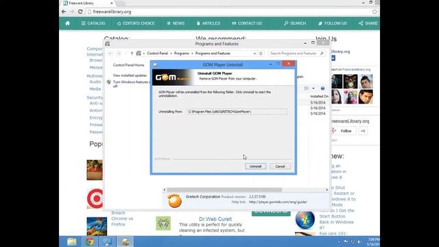 How to uninstall programs on Windows 8? смотреть онлайн