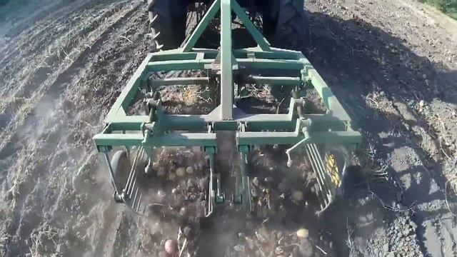 Самодельная картофеликопалка грохотного типа смотреть онлайн