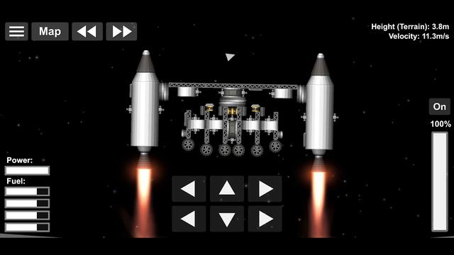 Space Flight Simulator - Rescue Mission for Moon Rover смотреть онлайн