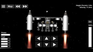 Space Flight Simulator - Rescue Mission for Moon Rover