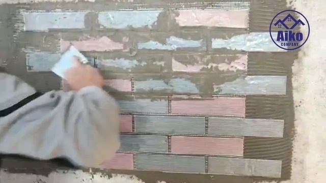 Монтаж гибкого (кирпича) клинкера на сетке с защитной пленкой смотреть онлайн