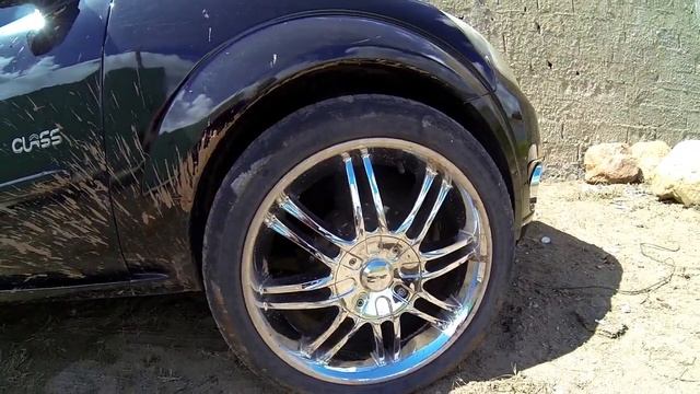Ford ka com rodas aro 17 tala 8 pneus 225/45 R17 смотреть онлайн