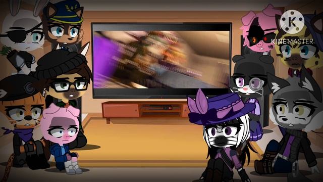 PIGGY react Fazbear Frights (INTO THE PIT song) FNAF смотреть онлайн