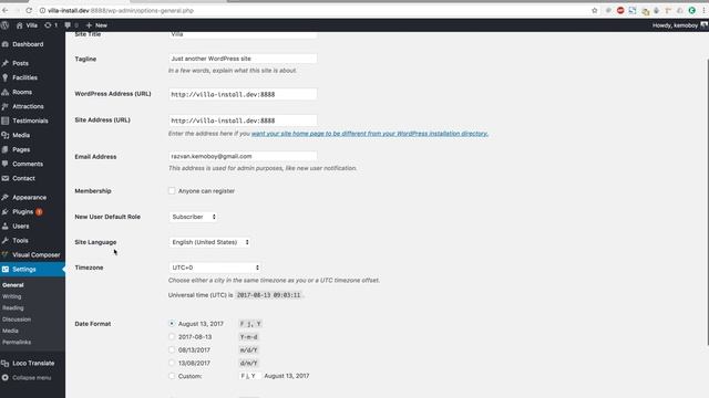 Villa: Translate the Theme with Loco Translate смотреть онлайн