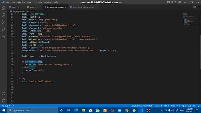 Web programming project (episode-5) forgot password process смотреть онлайн