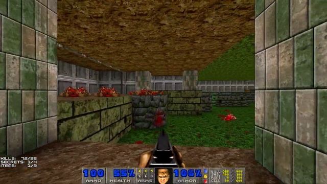 Final Doom: TNT: Evilution ? MAP02: Human BBQ ? 100% Playthrough смотреть онлайн