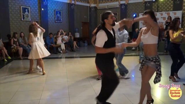 Sunny Days Bachata Festival 2017 Jack & Jill Intermediate Semifinal Part 1 смотреть онлайн