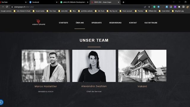Restaurant Website | WordPress | Elementor Pro | Bongdevs | Website Design | смотреть онлайн