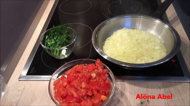 Готовим быстро и вкусно//Лосось с помидорами и луком. смотреть онлайн