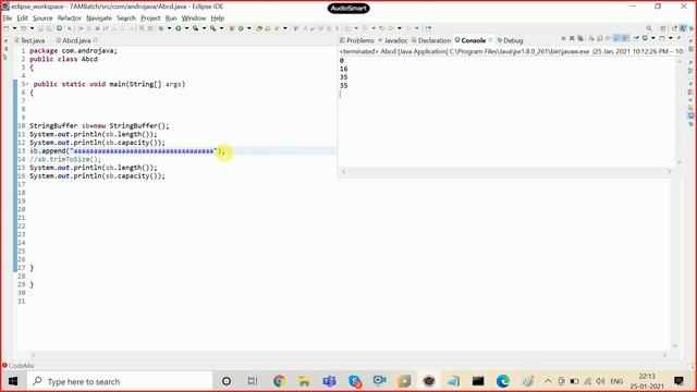 #58 String In Java | String, String Buffer, String Builder & String Tokenizer | In Java смотреть онлайн