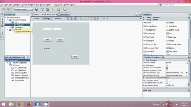 Localization and Internationalization using Swing JFrame in Java Part 4 | I18N | L10N смотреть онлайн