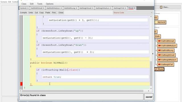 Greenfoot #5 - Game Dev/Design - Maze Game Part 2 of 4 - Boolean, Nested If-Statements, Speed boost смотреть онлайн