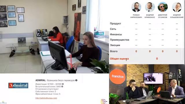 Франшиза Бюро переводов "ADMIRAL" смотреть онлайн