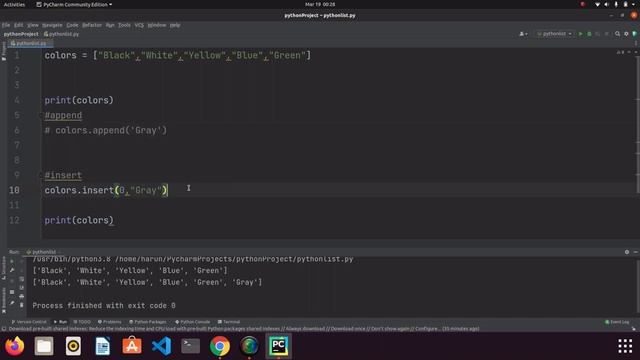 Python Tutorial - List and List Methods Lesson 5 смотреть онлайн