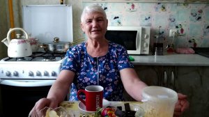 в гостях у мамы, фиаско с луком