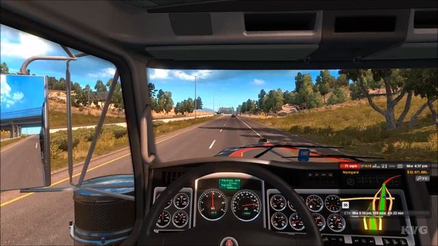 American Truck Simulator - Heavy Cargo Gameplay (PC HD) [1080p60FPS] смотреть онлайн