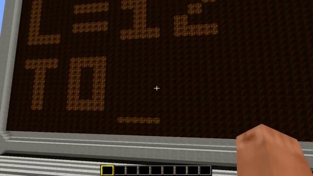 Interactive redstone computer in Minecraft calculator, USB, no scoreboard смотреть онлайн