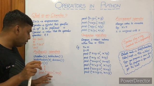 Operators in Python || AI with Python || Basics смотреть онлайн