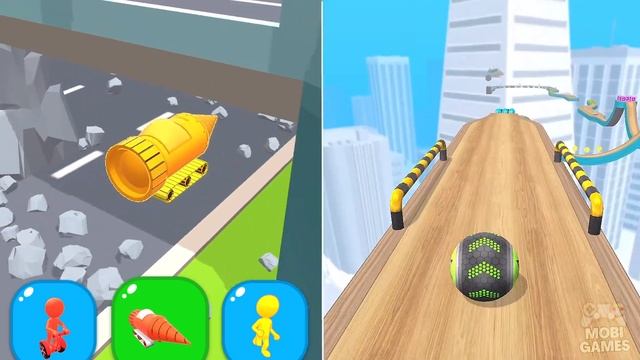 Shape-shifting ⚔️ Going Balls - All Levels Update Gameplay Android & IOS - NEW APK! смотреть онлайн